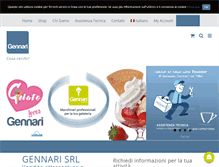 Tablet Screenshot of gennarisrl.com